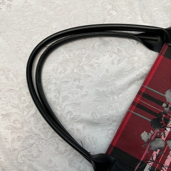 Rare - Victoria SecretsVictoria's Secret Limited Edition Striped Pink Canvas Bea - Picture 8 of 11